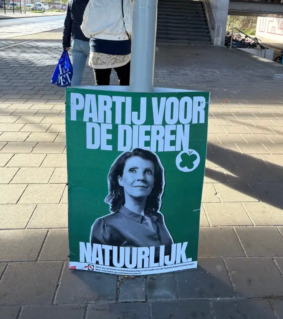 reclameborden in amsterdam